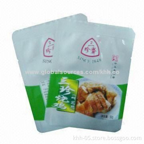 Retort Pouches, High Temperature-resistant, Suitable for Fast Food or Cooked Meat
